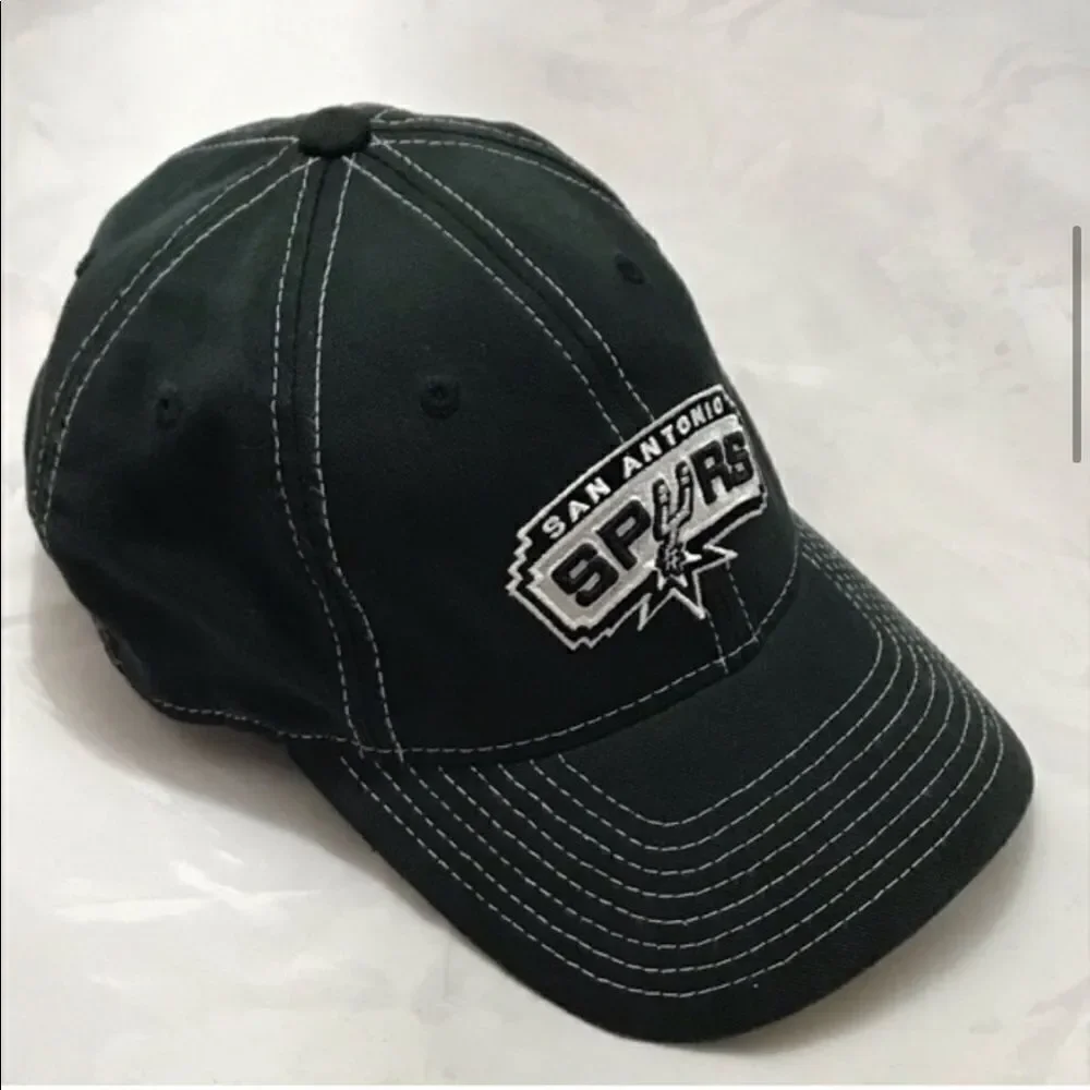 Adidas San Antonio Spurs NBA Collector’s Hat w/ Commemorative Champions Patches